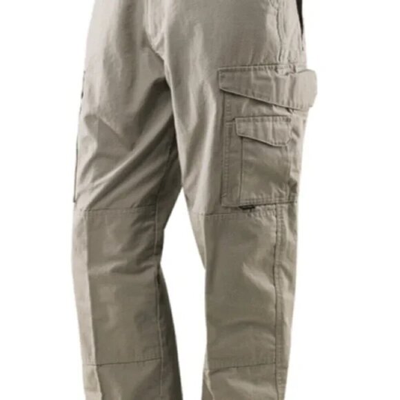Tru Spec Original Tactical Pants Mens Cargo Dark Kahki 30X30 - Picture 1 of 13
